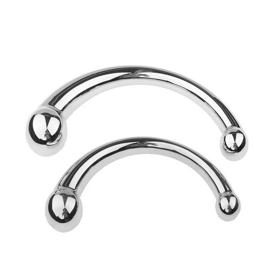 Elegant Double Anal Ended Stainless Hook 5858 Steel 0120